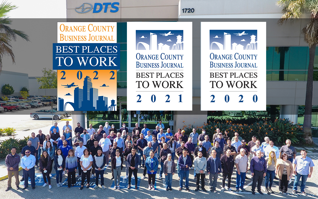 DTS Named Best Place to Work for 3rd Year